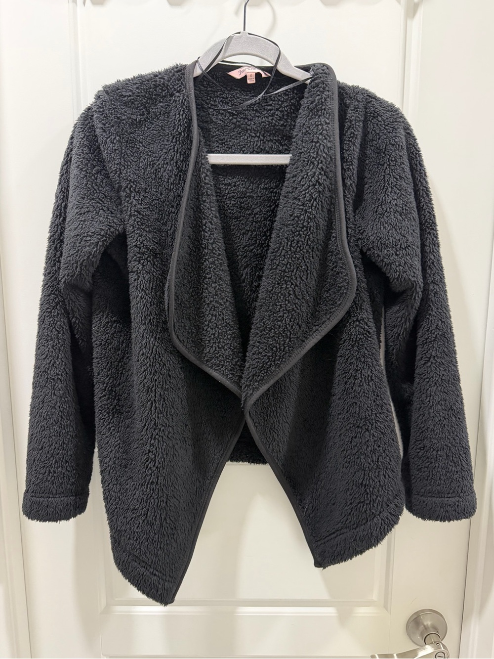 🌸 Juicy Couture - Cozy Fleece Open-Front Jacket
